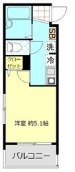 MELDIA東向島の物件間取画像